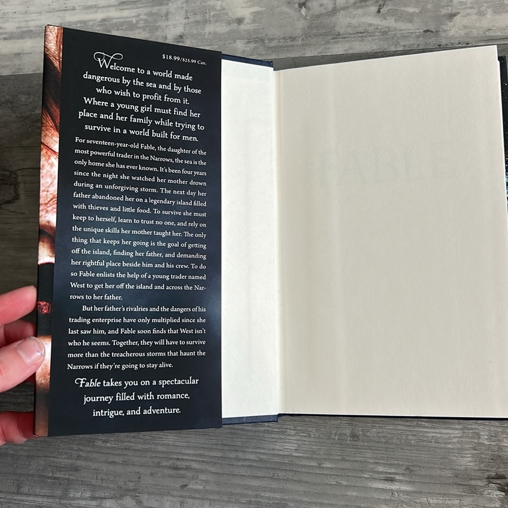 NWOT Fable & Namesake Hardcover Books By Adrienne Young Both Included Never Read - Picture 4 of 5